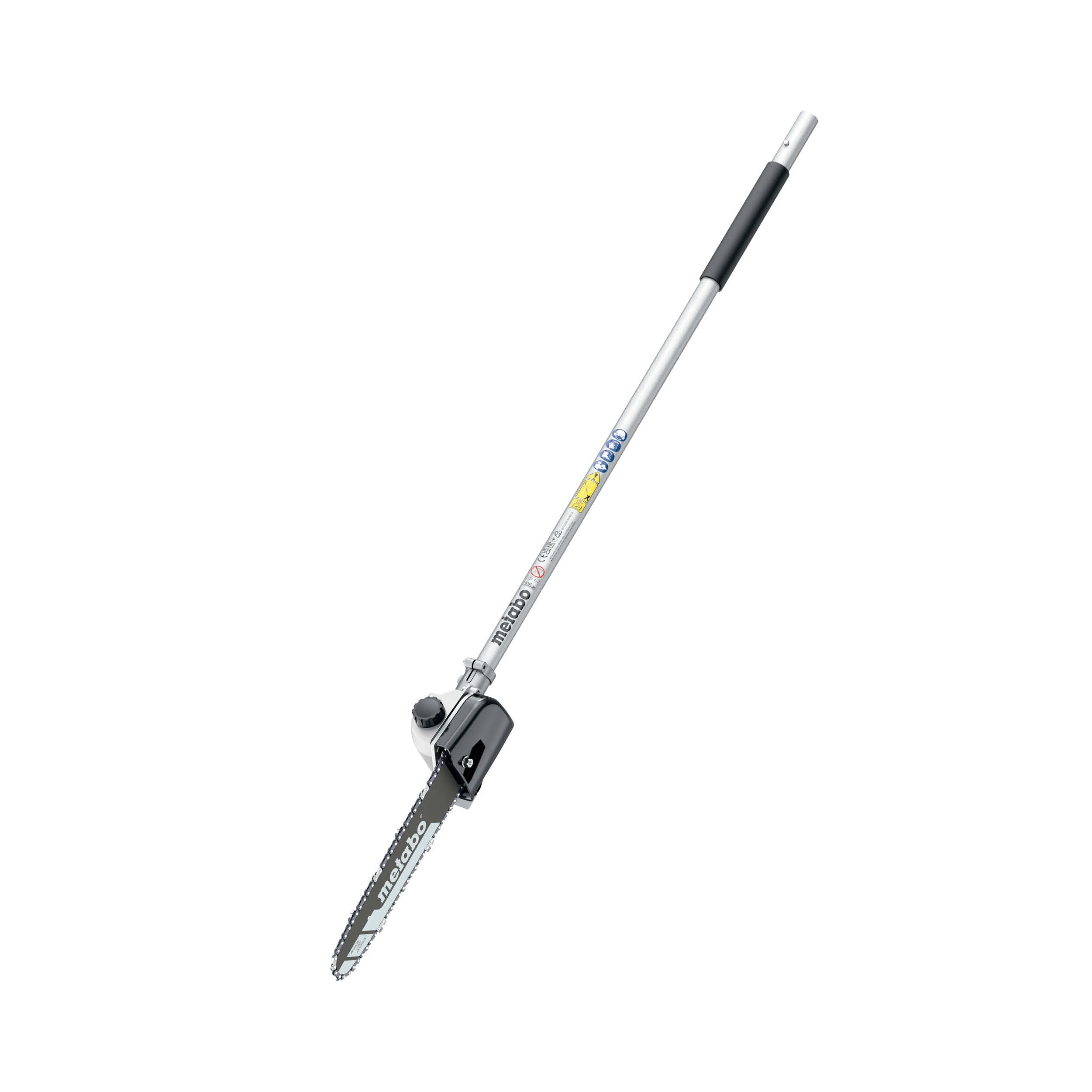 metabo Hochentaster-Aufsatz MA-MS 25, 25 cm Schiene, 18 m/s Kette | Passend für MA 36-18 LTX BL Q, automatische Kettenschmierung, Quick-Schnellkupplung, ohne Akku und Ladegerät