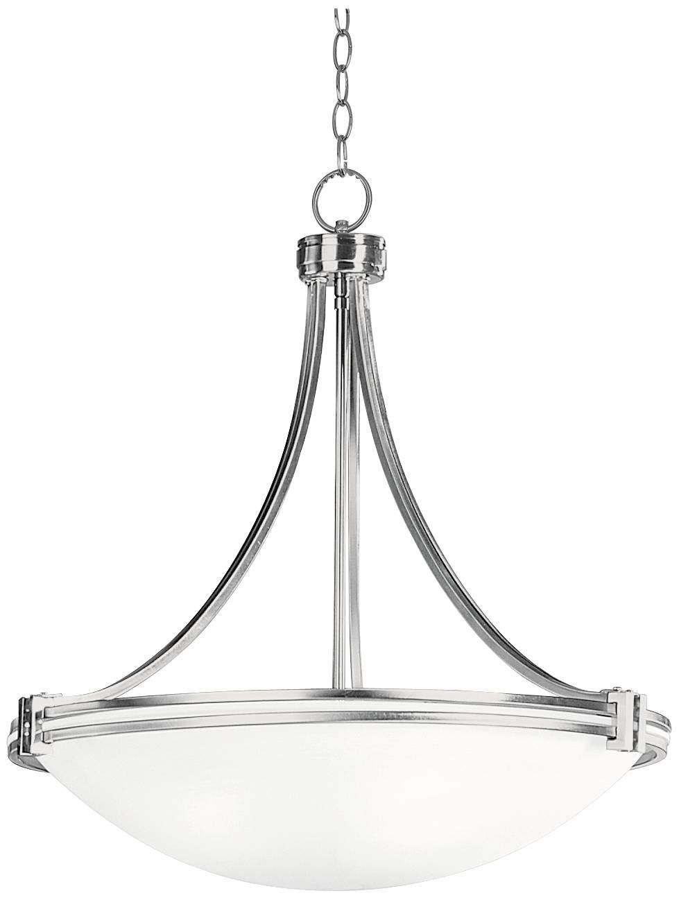 Possini Euro Design 5-Light Marbleized Glass Pendant