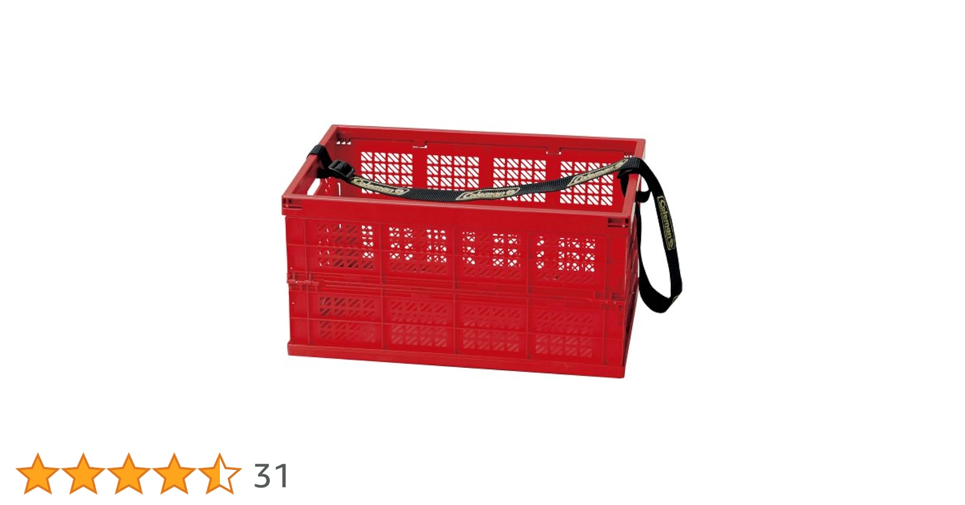 Coleman ベルトコンテナ L レッド Amazon | コールマン ベルト付きコンテナBII(レッド) 170-6812