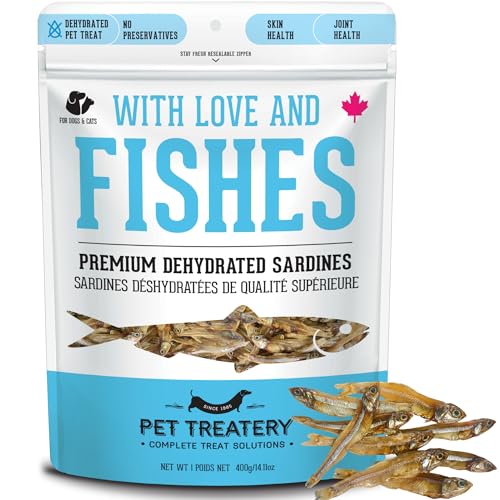 Image of Granville Island Dehydrated Sardines Dog & Cat Treats (14 oz, Pack of 1)