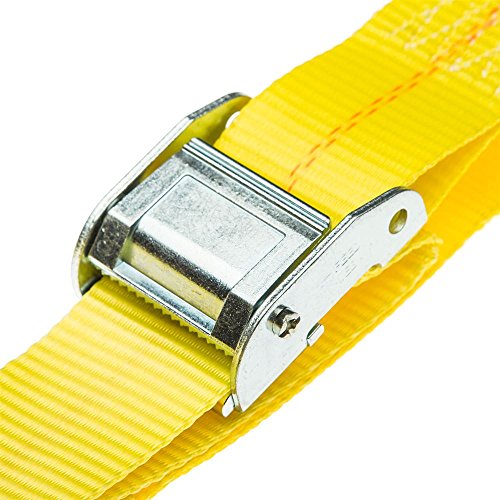 2-Pack Auto Hauler 16" Tire Wheel Bonnet Cam Adjustable Tie-Down Strap #TOP3