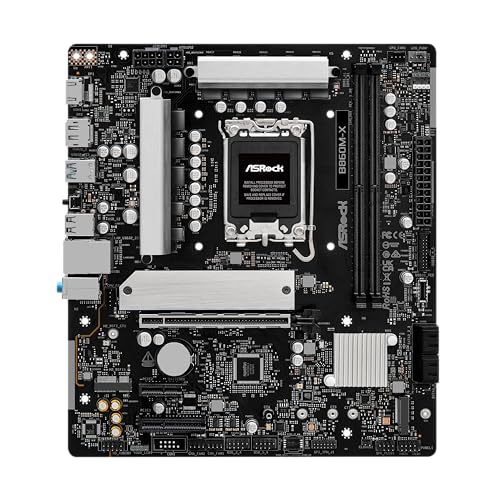 B860M-X 1851 mATX HDMI/DP DDR5 (90-MXBRU0-A0UAYZ) - Scheda madre - Immagine 1