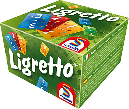 Schmidt Spiele 01207 Ligretto Vert, Jeu de Cartes, Tactique Passionnant Schmidt Spiele 01207 Ligretto Vert, Jeu de Cartes, Tactique Passionnant