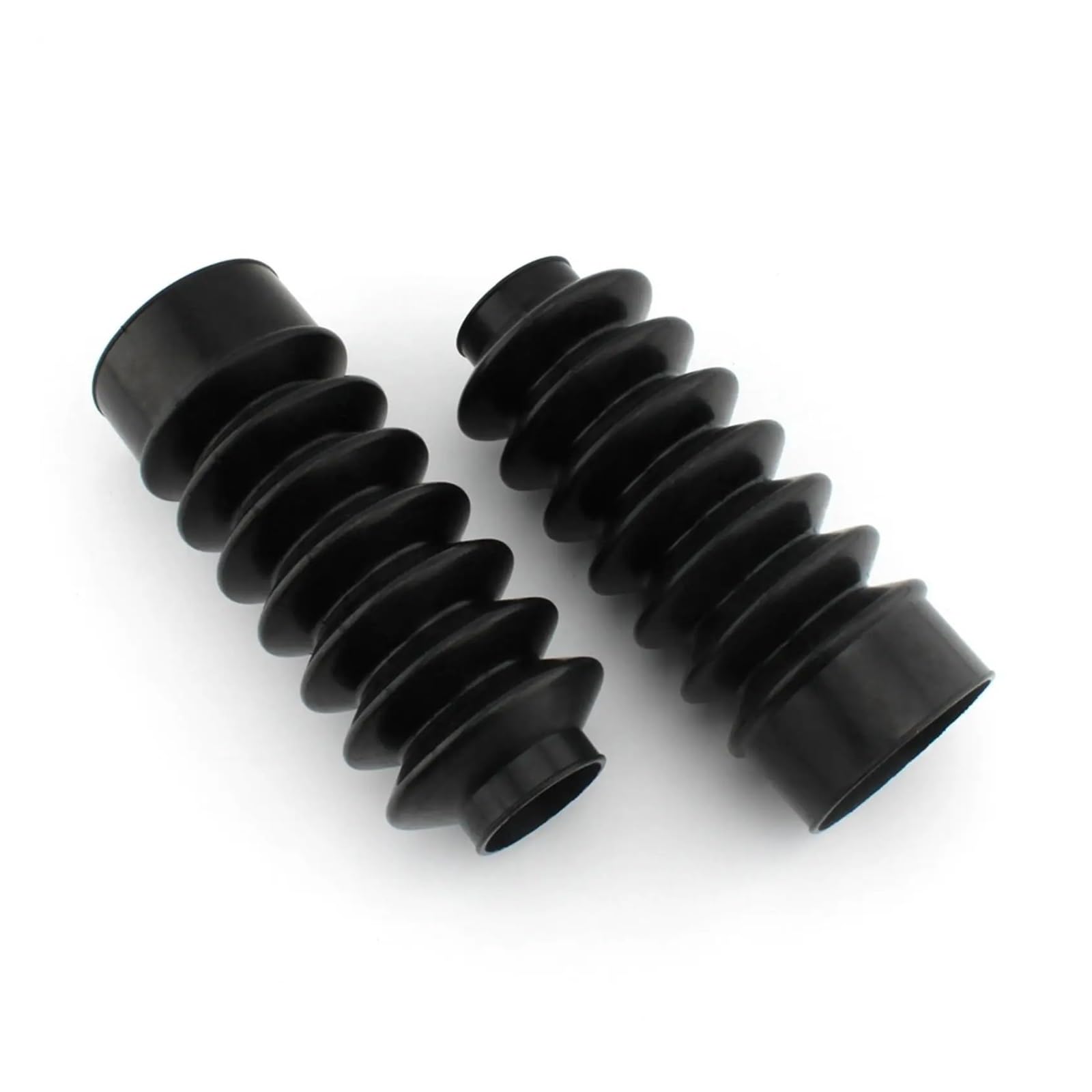 2 Pezzi Di Copri-forcella Anteriore Per Moto, Ghette Resistenti, Stivali Adatti Per Harley SOFFIETTI FORCELLA IN GOMMA