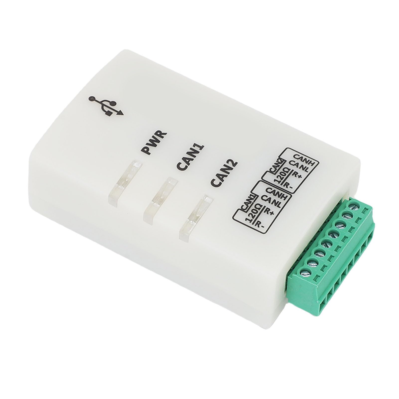 Adaptador USB a Can 2A Analizador de Bus Can Multicanal Convertidor Inteligente para Calibración Automotriz y Aplicaciones Industriales