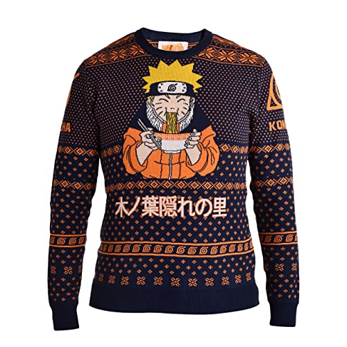 Pull-Over Naruto Ichiraku Ramen bleu S idée cadeau homme