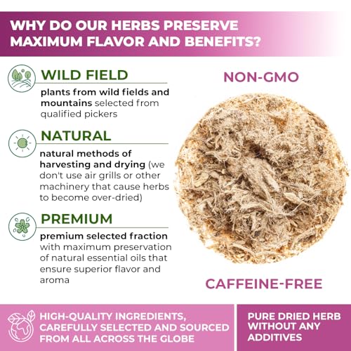 Image of 4 oz. Dried Marshmallow Root Tea Marshmallow Root Herb Herbal Tea (Althaea Officinalis) - 113g Herb Raiz De Malvavisco