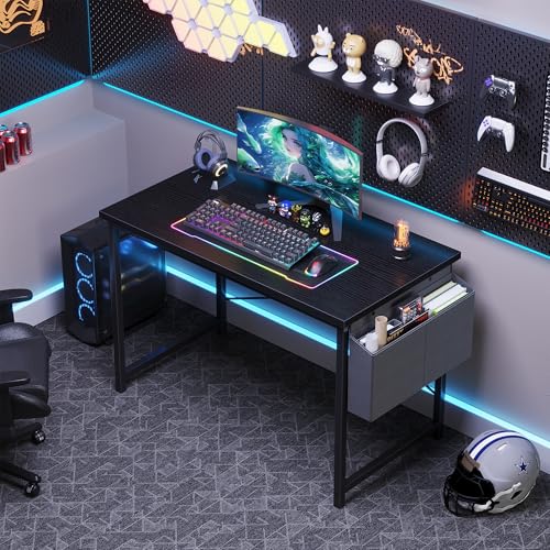 Image of OLIXIS Computer Desk, 44 Inch Gaming Desks for Home Office Small Spaces