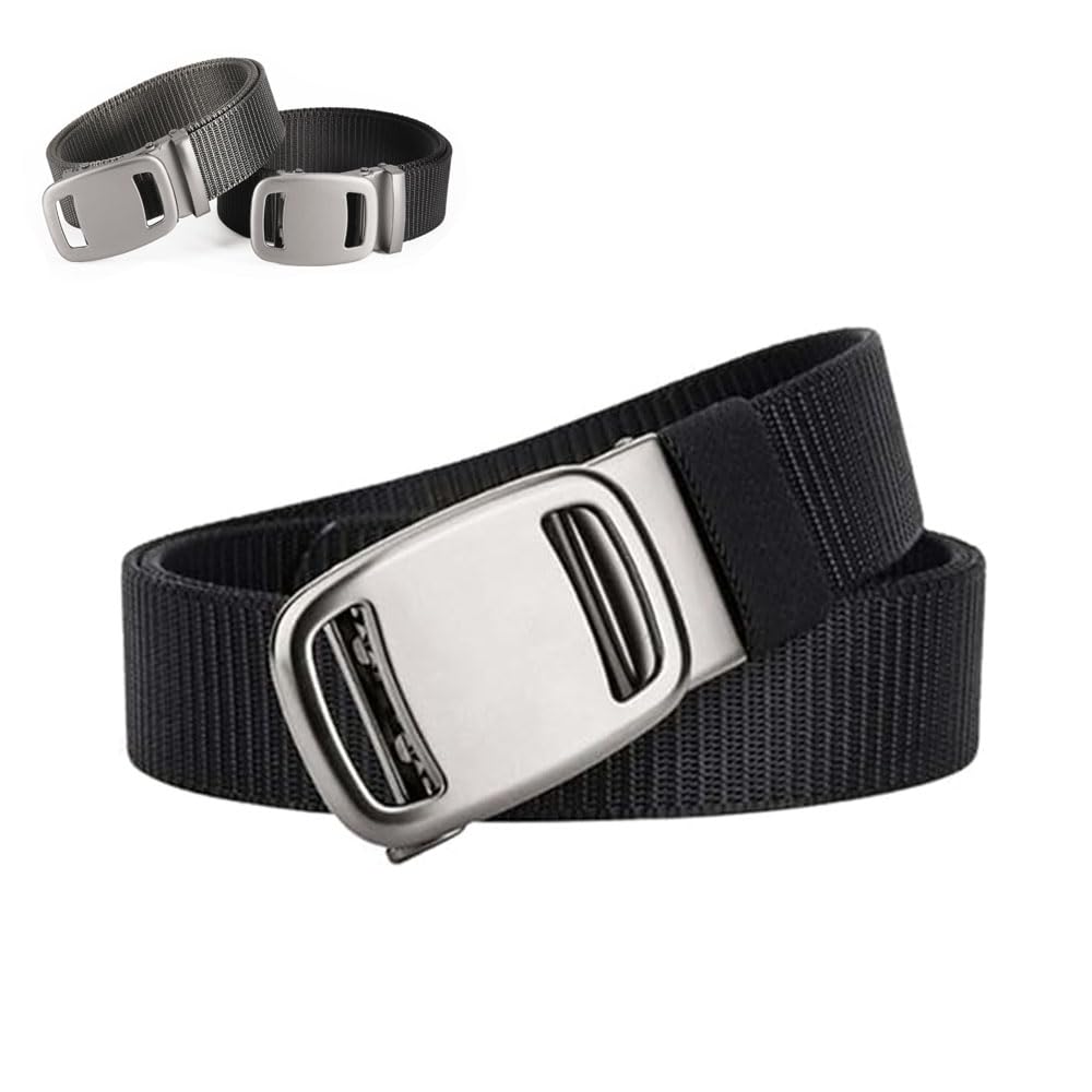 BULLIANT Heren Riemen 2 Pack,Tactische Web Aanpasbare Riem