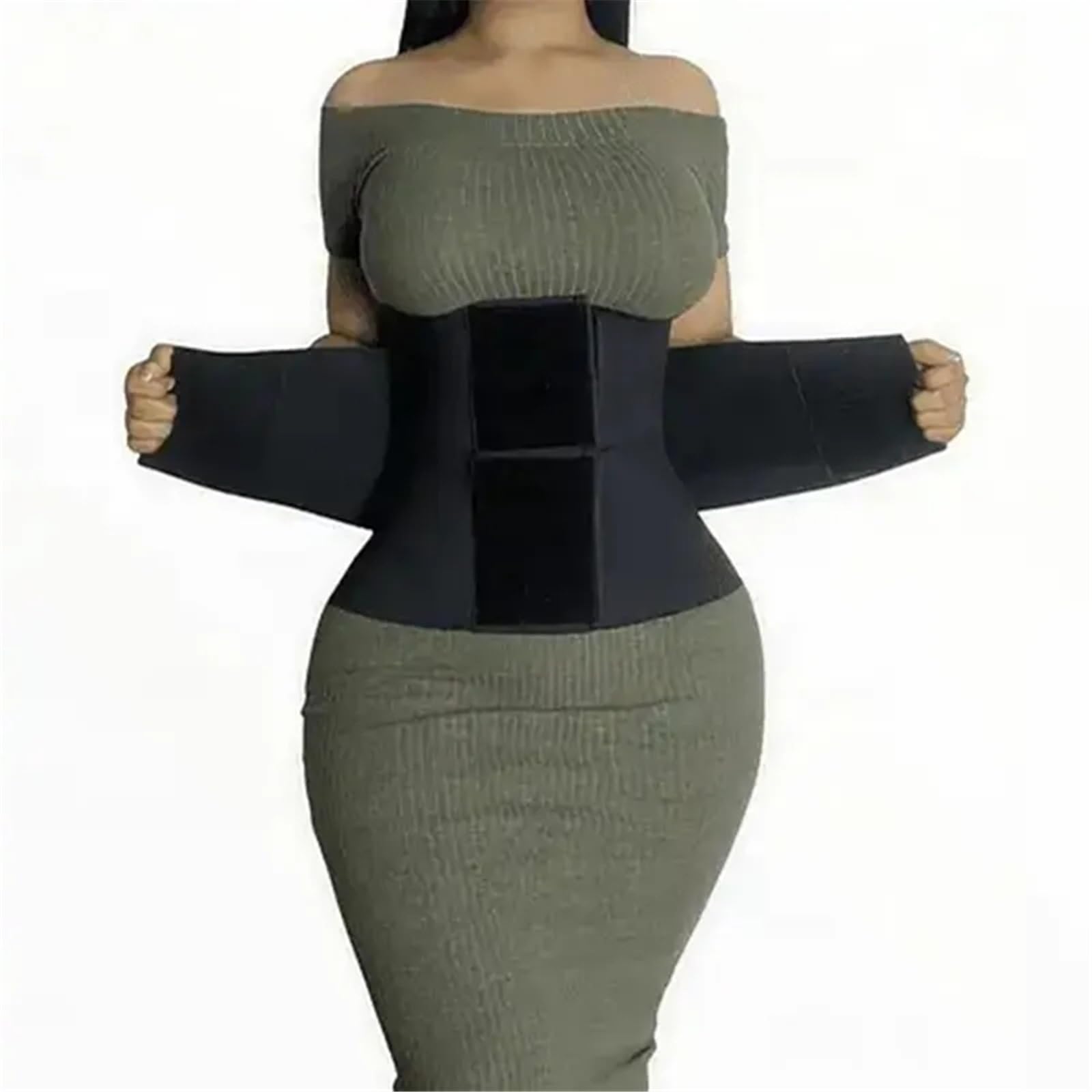 Faja de compresión for Adelgazar la Cintura, Faja Moldeadora de Vientre Plano for Mujer, Faja de Fitness for el Abdomen Faja Postparto(XXL)
