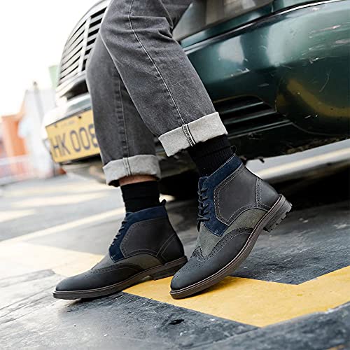 Image of Arkbird Chelsea Ankle Boots for Men Genuine Leather Oxford Casual and Formal Dress Boot