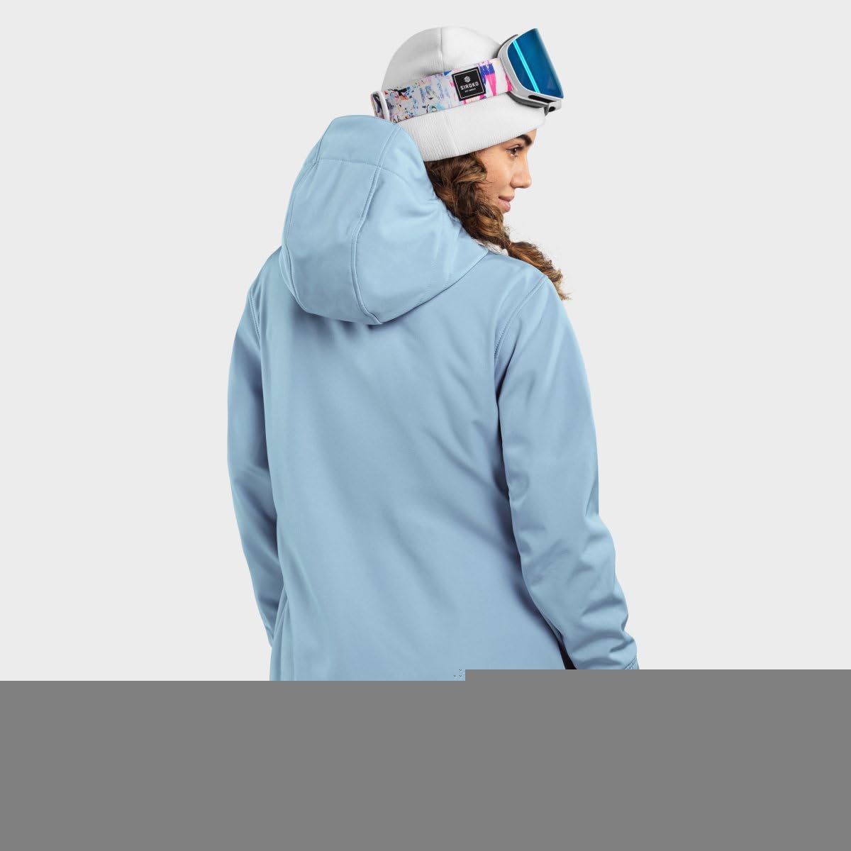 SIROKO Chaqueta para snowboard/esquí esquí y nieve W3-W Prags Azul