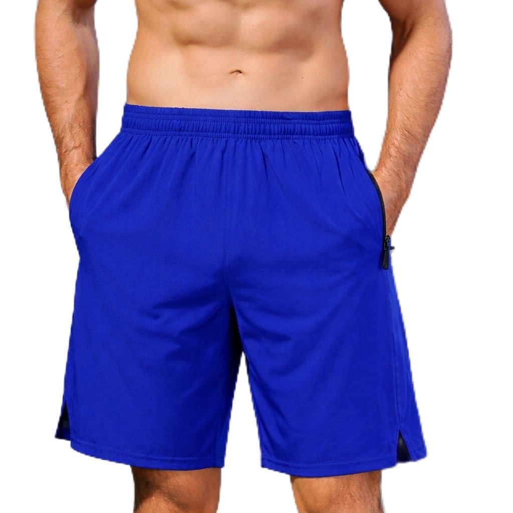 Keenuu Men’s Athletic Running Shorts – Lightweight Quick-Dry Gym Shorts with Elastic Waist & Pockets-image-37