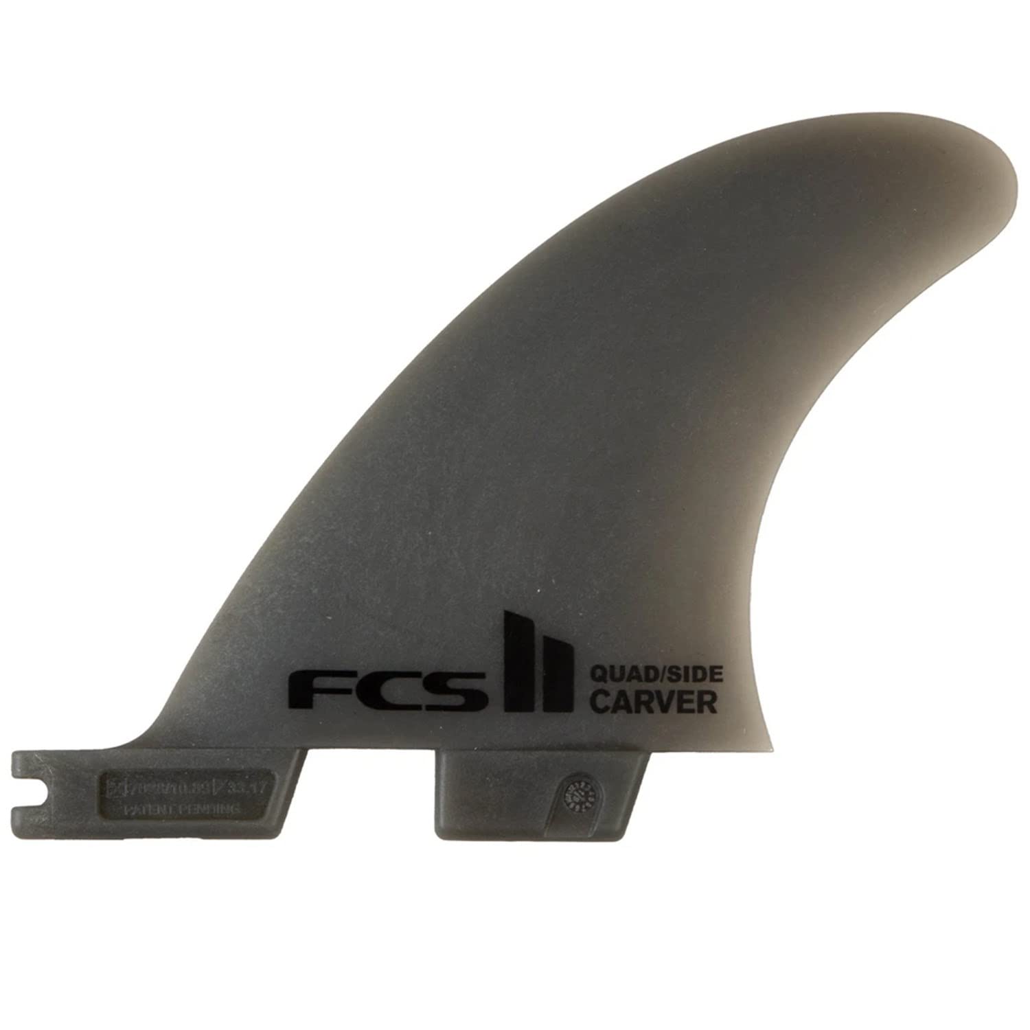 Amazon.com : FCS II Carver Neo Glass QR Side Byte Fin Set