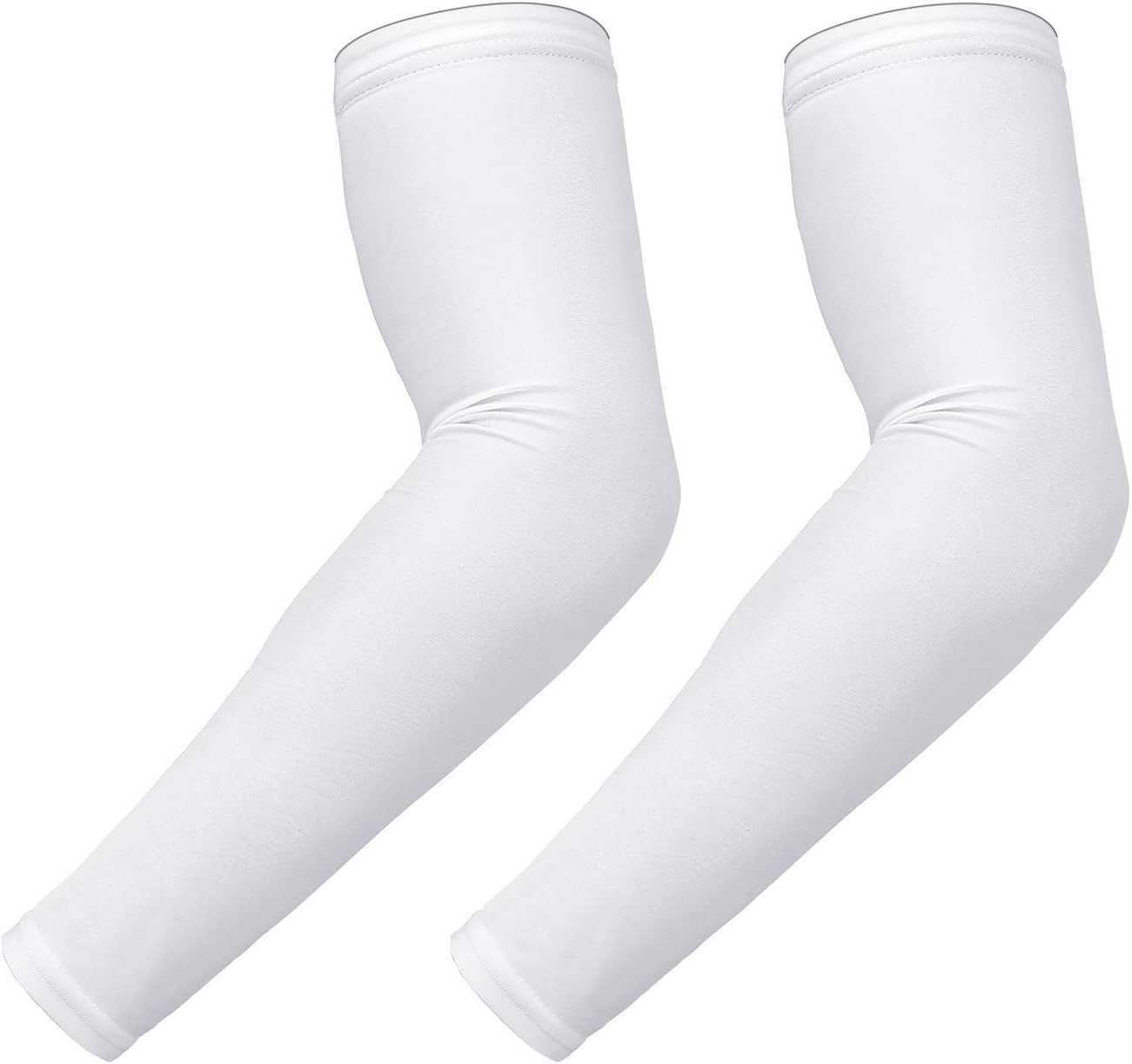 HDE 2 Pack Arm Compression Sleeves for Kids Basketball Shooting Sleeve - Youth Sports Football Baseball Softball HDE 2 Pack Arm Compression Sleeves for Kids Basketball Shooting Sleeve - Youth Sports Football Baseball Softball