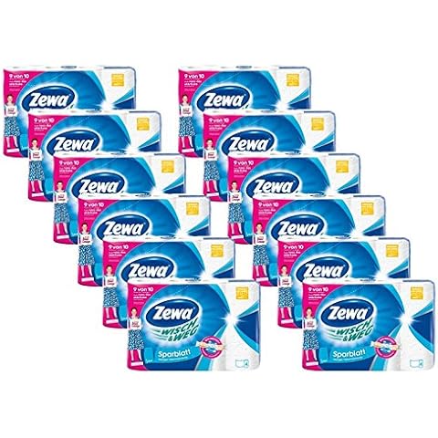 Zewa Wisch&Weg Sparblatt Küchenrolle Riesenpackung 12 Packungen Cover