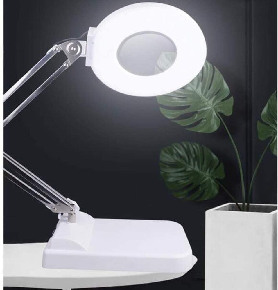 Lupas, lámpara de Escritorio con luz LED, Brazo Ajustable, Lupa, Lente HD, Plegable, para Personas Mayores, Lectura, ingeniería electrónica.