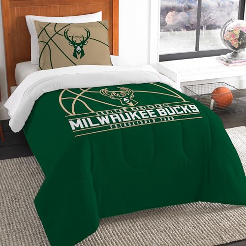 Northwest 1NBA862010015RET Nba Milwaukee Bucks Comforter And Sham Set thumb #1