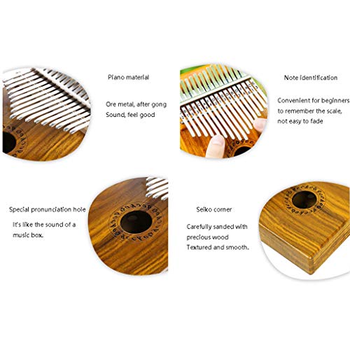 17 touches Kalimba Pouce Doigt Piano 17 touches en bois massif Instrument de musique Marimba Instrument de musique… - Les Beatles, Paul McCartney, John Lennon, RIngo Starr, George Harrison 17 touches Kalimba Pouce Doigt Piano 17 touches en bois massif Instrument de musique Marimba Instrument de musique… – Image 5