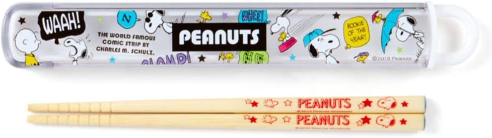 Amazon Co Jp サンリオ Sanrio スヌーピー 箸 ケース カラフル ケース約19 8 2 7 1 5cm 箸16 5cm 滑り止め付き Pp As樹脂 竹 ホーム キッチン