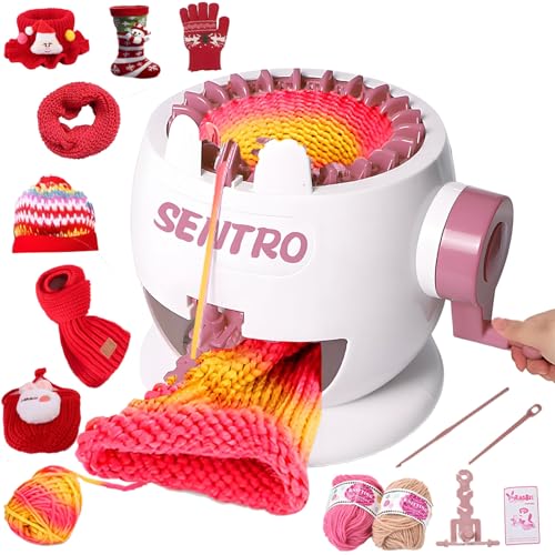 PKHOUHYI Sentro 22 Knitting Machine, Sentro 22 Needles Knitting Machine