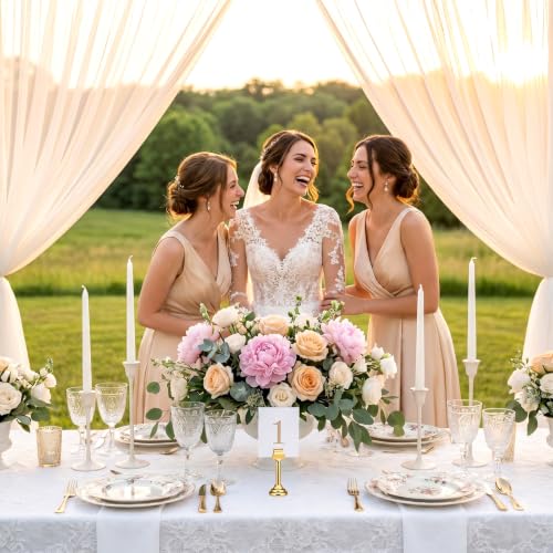 Image of 6 Pcs Gold Metal Table Number Holders 4 Inch Wedding Place Card Holders Bulk Harp-clip Sign Stands for Displaying Memo Note Menu Wedding Restaurant Birthday Decor