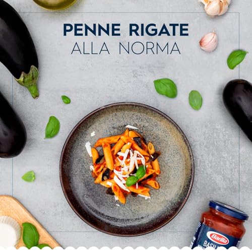 Barilla Pâtes Penne Rigate 1 kg (Lot de 4)