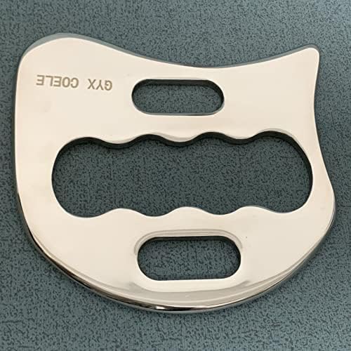 Medical Grade Stainless Steel gua sha Scraping Massage Tool, IASTM Tools, Myofascial Scraping Tools for Physical Therapy, Scar Tissue Tools and Soft Tissue Tools (A02)