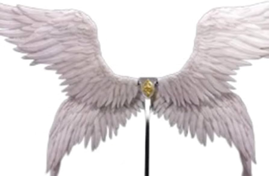その他 angel Guardian Angel with High-Power Solar Spotlight (Closed Wings