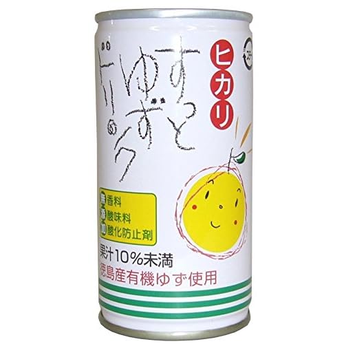 ヒカリ すっとゆずドリンク 徳島産有機ゆず使用