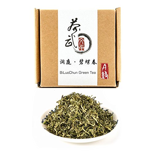 Cha Wu-[A] Biluochun Green Tea,3.5Oz(100G),Loose Leaf Tea,Dongting Mountain,Chinese Famous Green Tea #TOP1