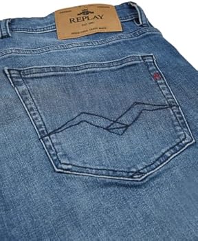 Bench Jeans Heren Stuart rechte pasvorm mid blauwe wassing