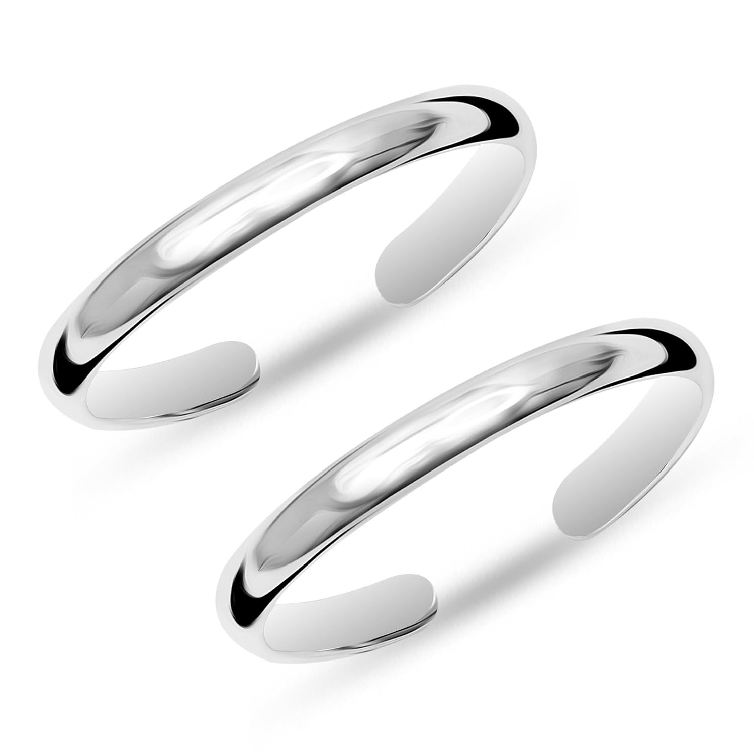 925 Sterling Silver Toe Ring for Women | BIS Hallmarked Fancy Designer Women's Toe Rings | Toerings Gift Jewely for Anniversary Birthday Wedding