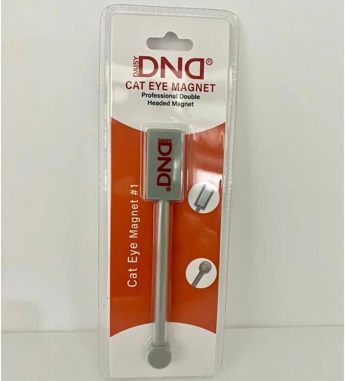 DND DC 9D Cat Eye Gel Polish DND 9D Cat Eye Smoothie, Unicorn, Creamy Collection (#09 - Silver Lynx, 0.6 OZ)
