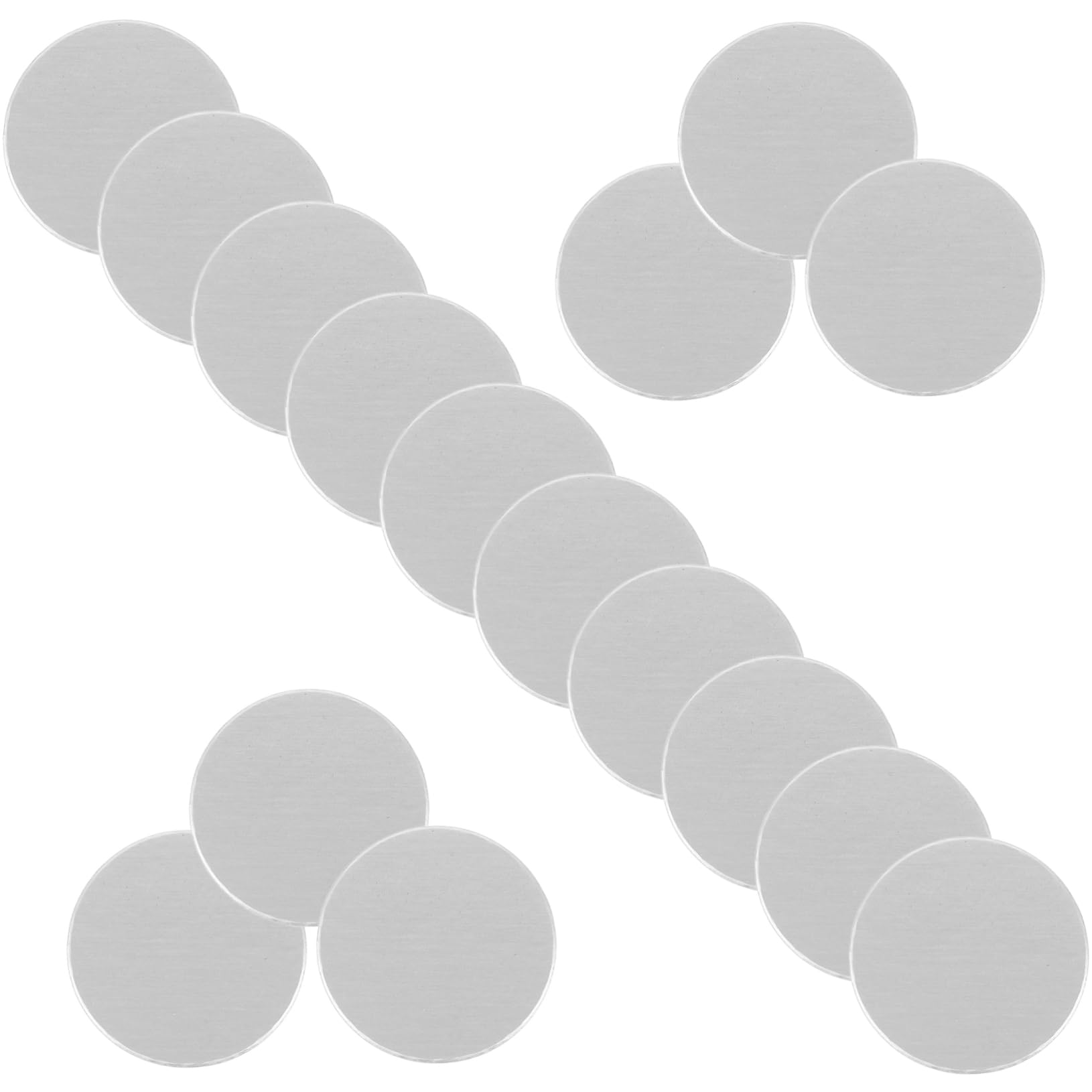 Baluue 5 Sets Aluminiumfoliendichtung Für Flaschenbehälter Foliendichtungskissen Flaschendeckel Folieneinlagen Auslaufsicher Robust 500 Stück * 5