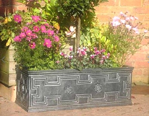 Grande fioriera da giardino Tudor Style Pewter 88