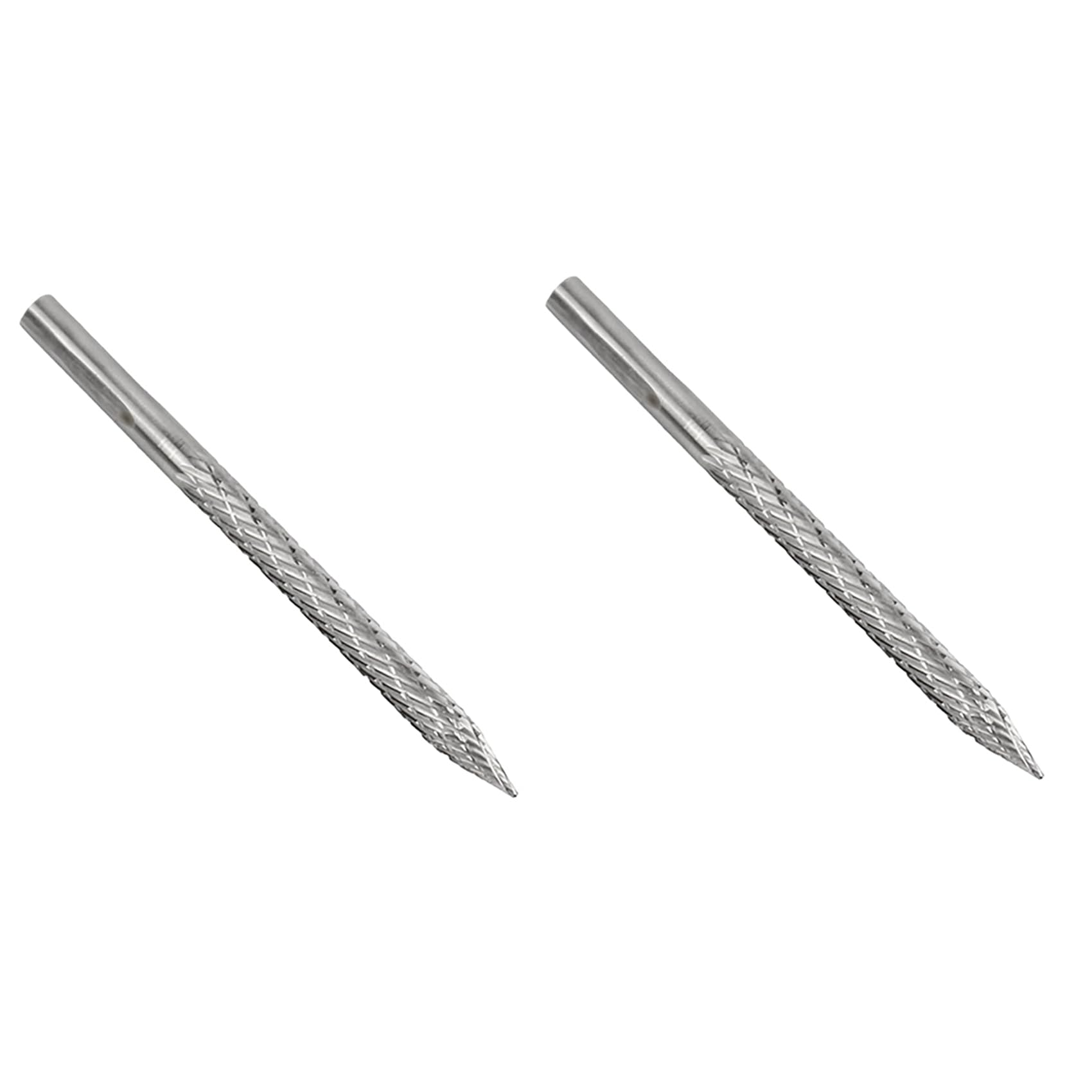 Jnchdghwa As Shown 2Pcs 3/16In 4.5Mm High Carbide Steel Burr Bits Tire Reamers Carbide Cutters Rotary Files Reamers Wire Cutter Tire