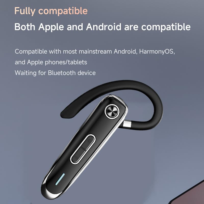 Auriculares Bluetooth K3 Slant Over Ear Negros miniatura 2
