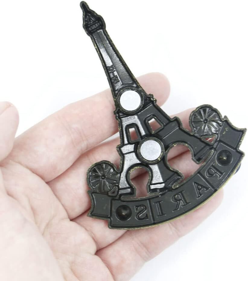 Imanes Decorativos Torre Eiffel Metal 3D Pack 2 Piezas miniatura 5