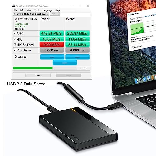 chenyang USB 3.0 to USB C Locking Connector Data Cable with Panel Mount Screw for Industrial Camera 4.9M - Image 4