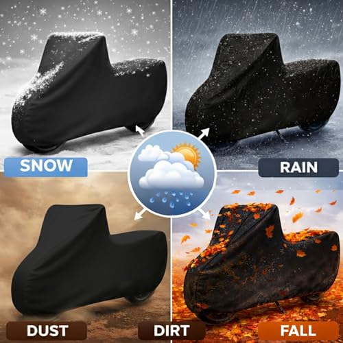 Image of Premium Scooty Cover for Electric Infinity E1, Plus, Infinity E1 All Model fit 100% Waterproof Dustproof Scratchproof - Ultra-Shield & All Weaather Protection for All Scooter Bike Cover