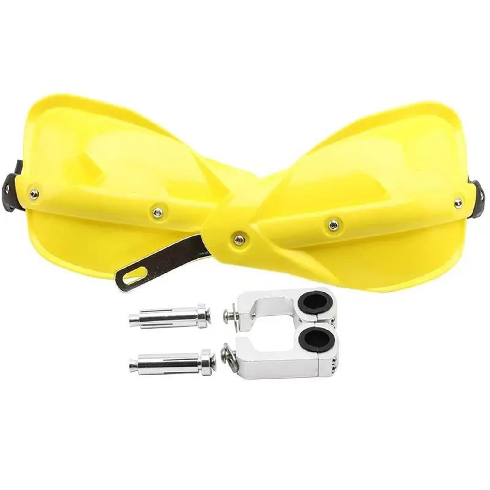 Paramani Moto Adatto per Yamaha EXC SXF KLX KXF YZF WRF Pit Dirt Bike Moto Protezione Della Mano Manubrio Paramani 22 28mm(Yellow)
