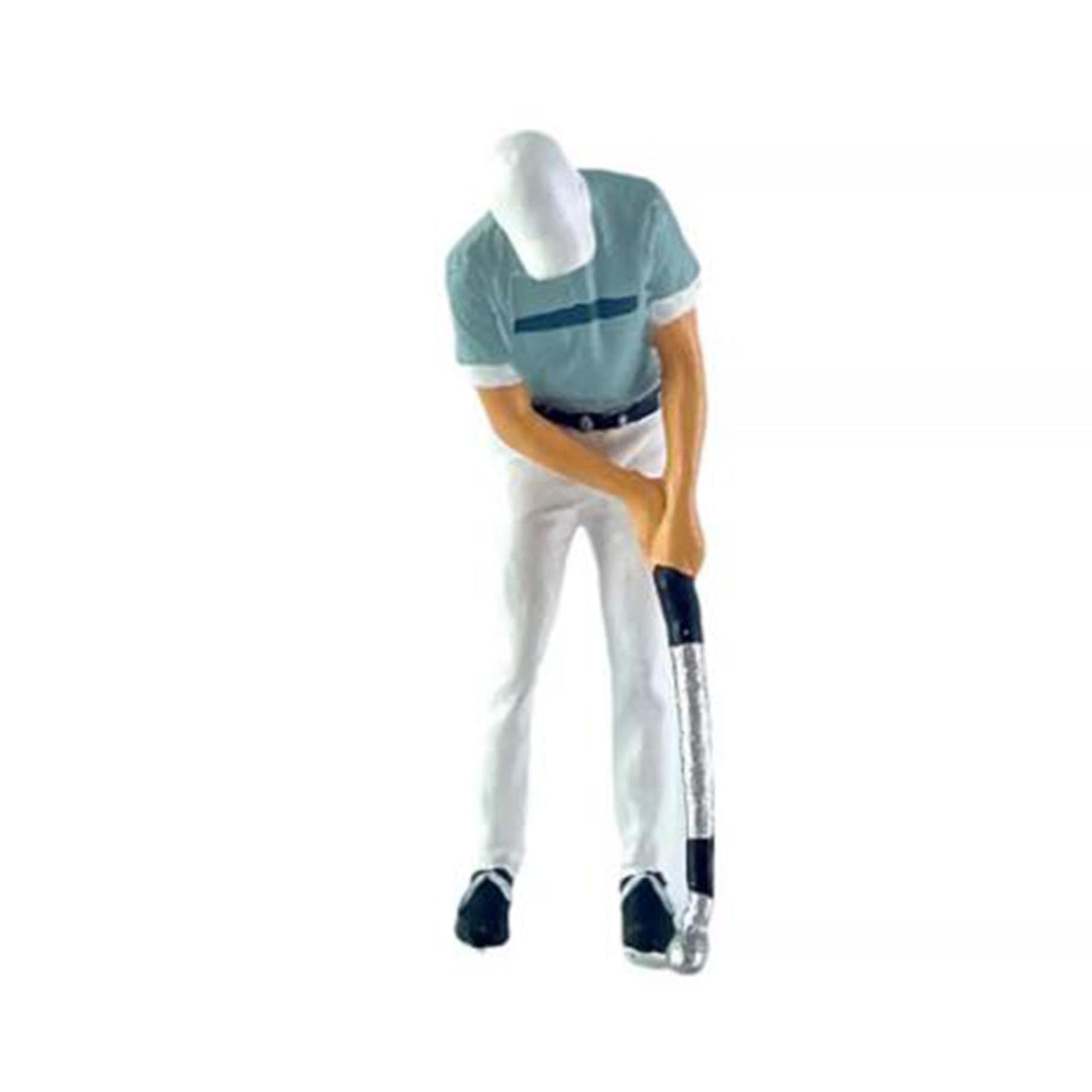 Amazon.co.jp: Oshhni 1/64 樹脂ゴルファー ミニチュア