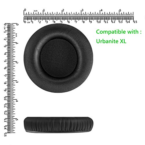 Image of Geekria Replacement Ear Pads Compatible with Sennheiser Urbanite XL Over-Ear Headphones Ear Cushions, Repair Parts (Black)