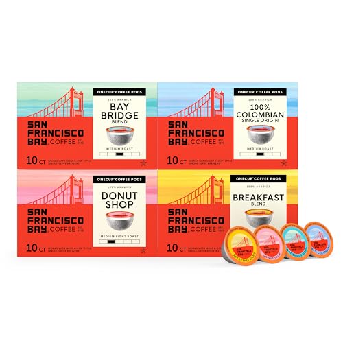 Image of San Francisco Bay K-Cup Coffee Pods Medium Roast Variety Pack 40 ct
