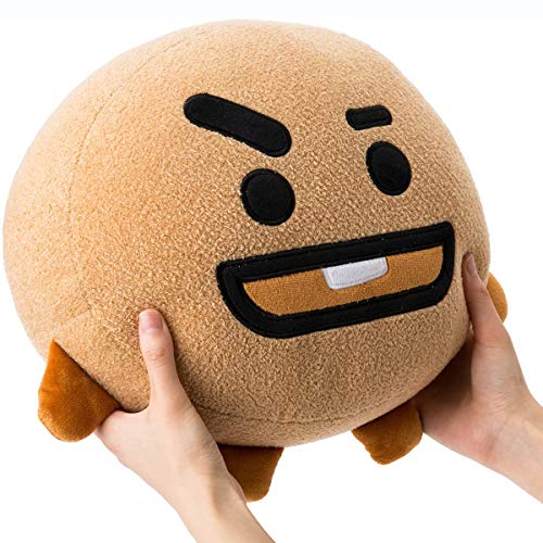 Peibang 11.8 Inches Plush Toy,Cartoon Pillow For Kids, Kpop Bangtan Boys Sofa, Bedroom, Living Room And Car Soft Cotton Plush Pillow For The Army (Brown) #TOP2