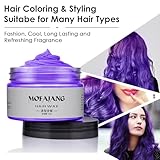 Cera Temporal Para Teñir el Cabello, Arcilla Para el Cabello con...