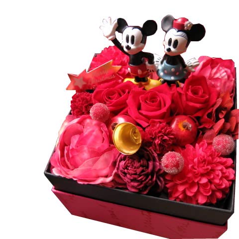 Amazon.co.jp: ディズニー フラワーギフト クリスマスプレゼント 花