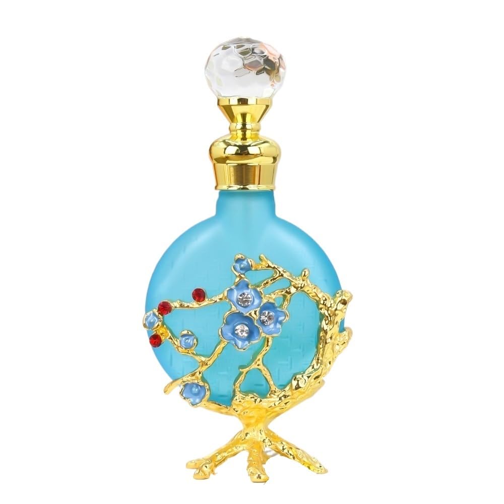 Frasco de vidrio HUFFA de 10 ml con esmalte de estilo chino para aromaterapia fina