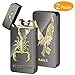Kivors USB Rechargeable Flameless Electronic Plasma Dual Pulse Arc Lighter (Scorpion + Eagle)